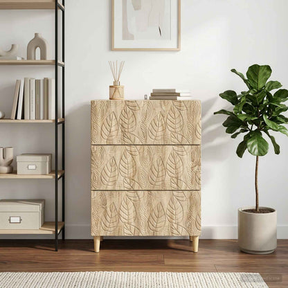 Drawer Cabinet Sonoma Oak 66 x 34.5 x 90 cm Engineered Wood