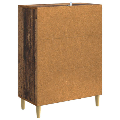 Drawer Cabinet Old Wood 66 x 34.5 x 90 cm Engineered Wood