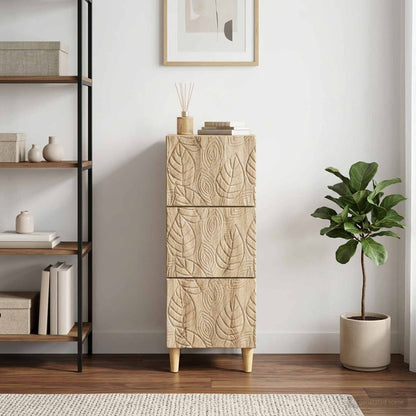 Drawer Cabinet Sonoma Oak 33 x 34.5 x 90 cm Engineered Wood