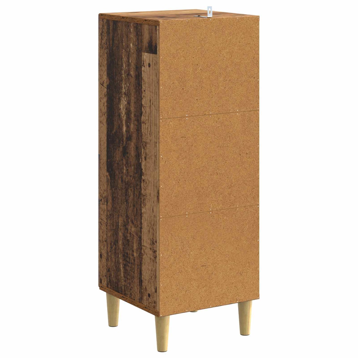 Drawer Cabinet Old Wood 33 x 34.5 x 90 cm Engineered Wood