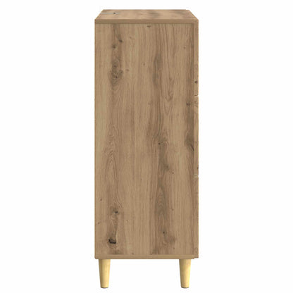 Drawer Cabinet Artisan Oak 33 x 34.5 x 90 cm Engineered Wood