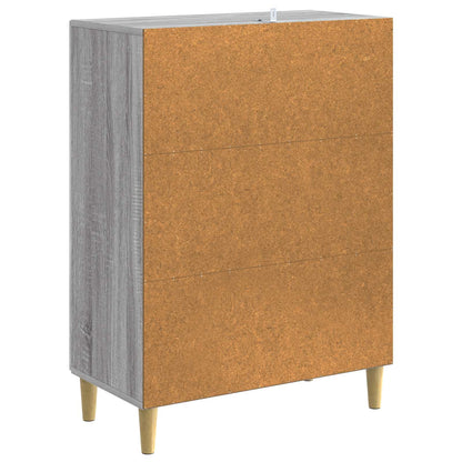 Sideboard Grey Sonoma 66 x 34.5 x 90 cm Engineered Wood