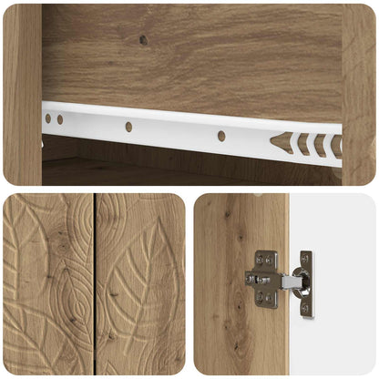 Sideboard Artisan Oak 89 x 34.5 x 60 cm Engineered Wood