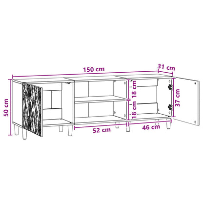 TV Cabinet 150 x 31 x 50 cm Sonoma Oak Engineered Wood