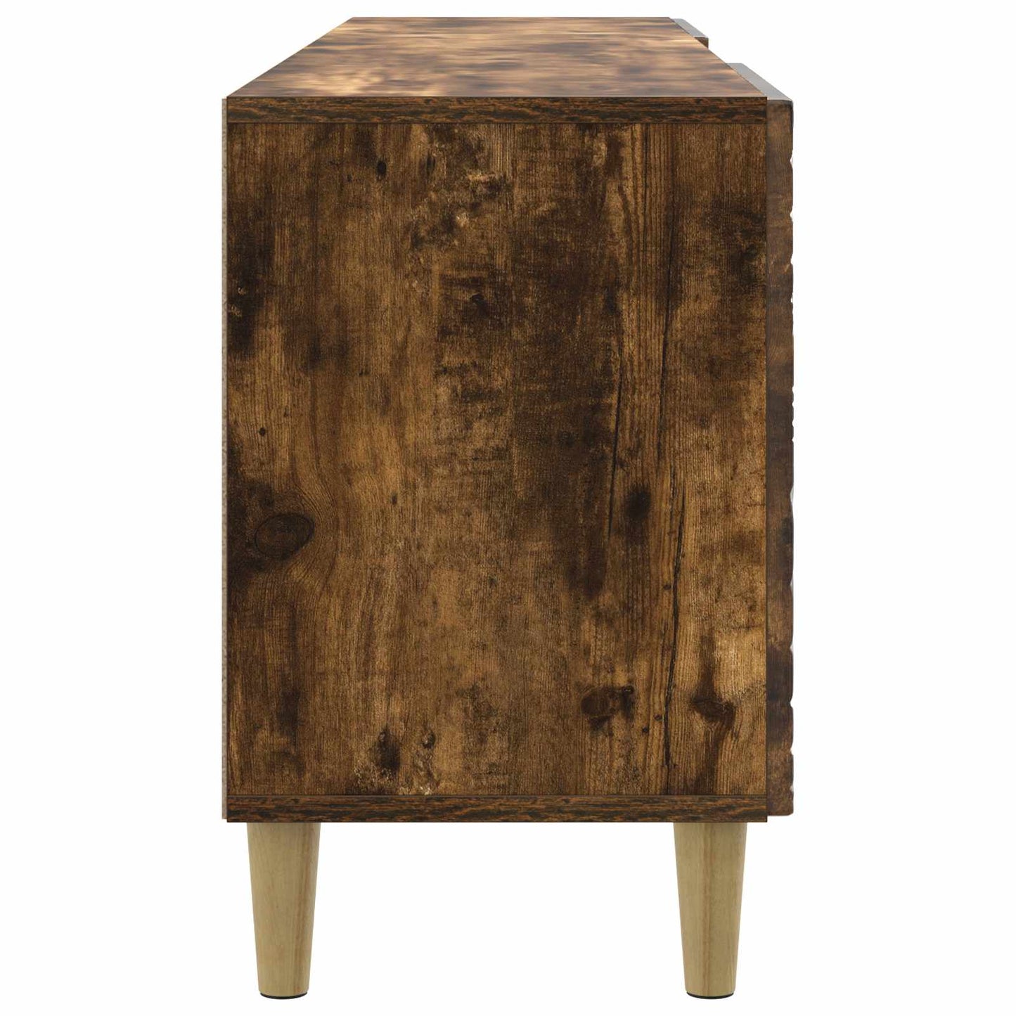 TV Cabinet 150 x 31 x 50 cm Smoked Oak Engineered Wood