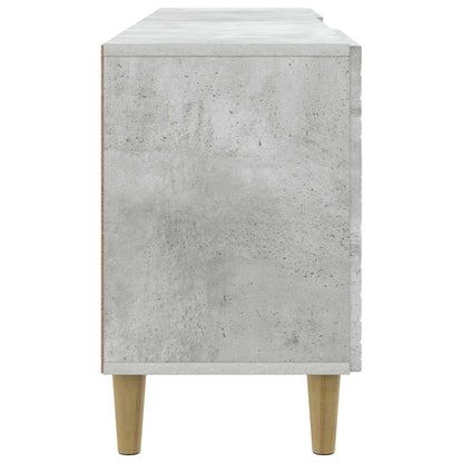 TV Cabinet 102 x 34.5 x 50 cm Concrete Grey Engineered Wood