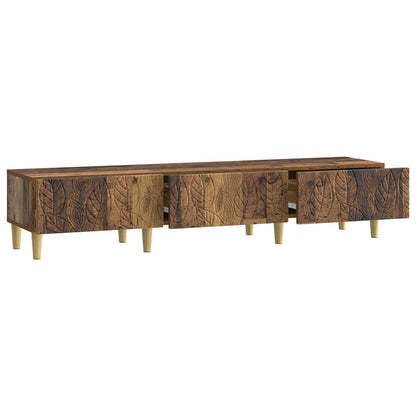TV Cabinet 147 x 34.5 x 30 cm Old Wood Engineered Wood