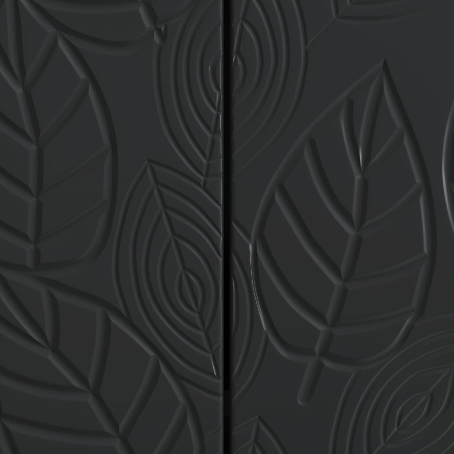 TV Cabinet 99 x 34.5 x 50 cm Black Engineered Wood