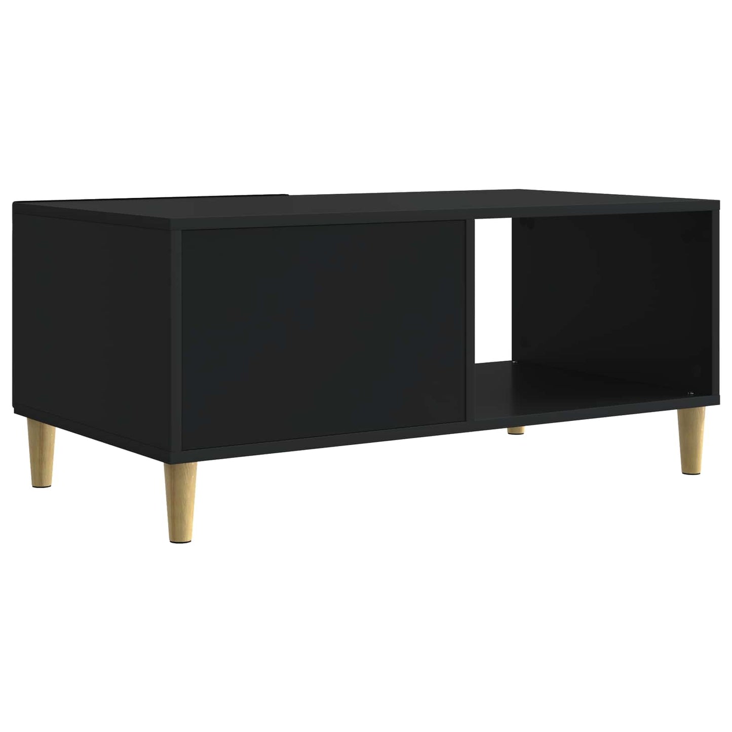 Coffee Table Black 90 x 50 x 40 cm Engineered Wood