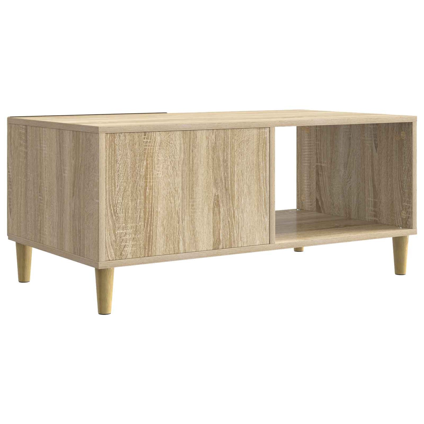 Coffee Table Sonoma Oak 90 x 50 x 40 cm Engineered Wood
