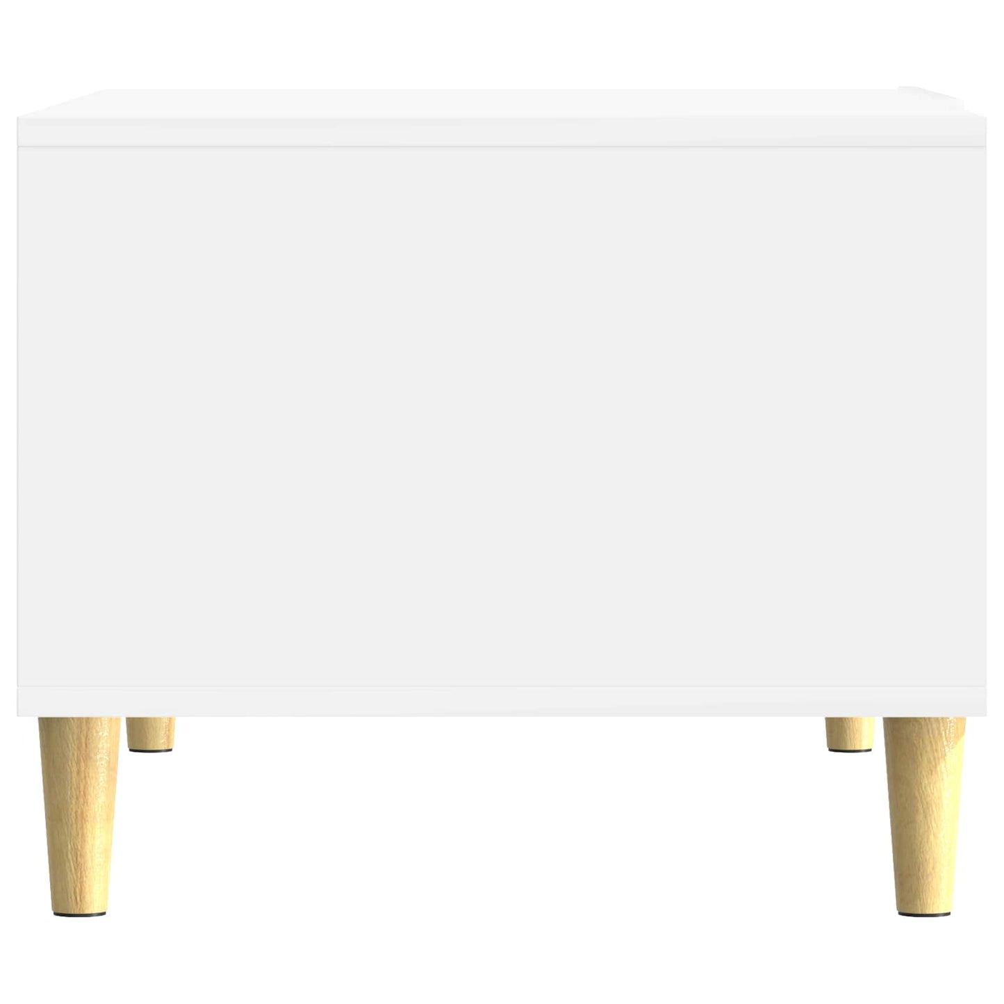 Coffee Table High Gloss White 90 x 50 x 40 cm Engineered Wood