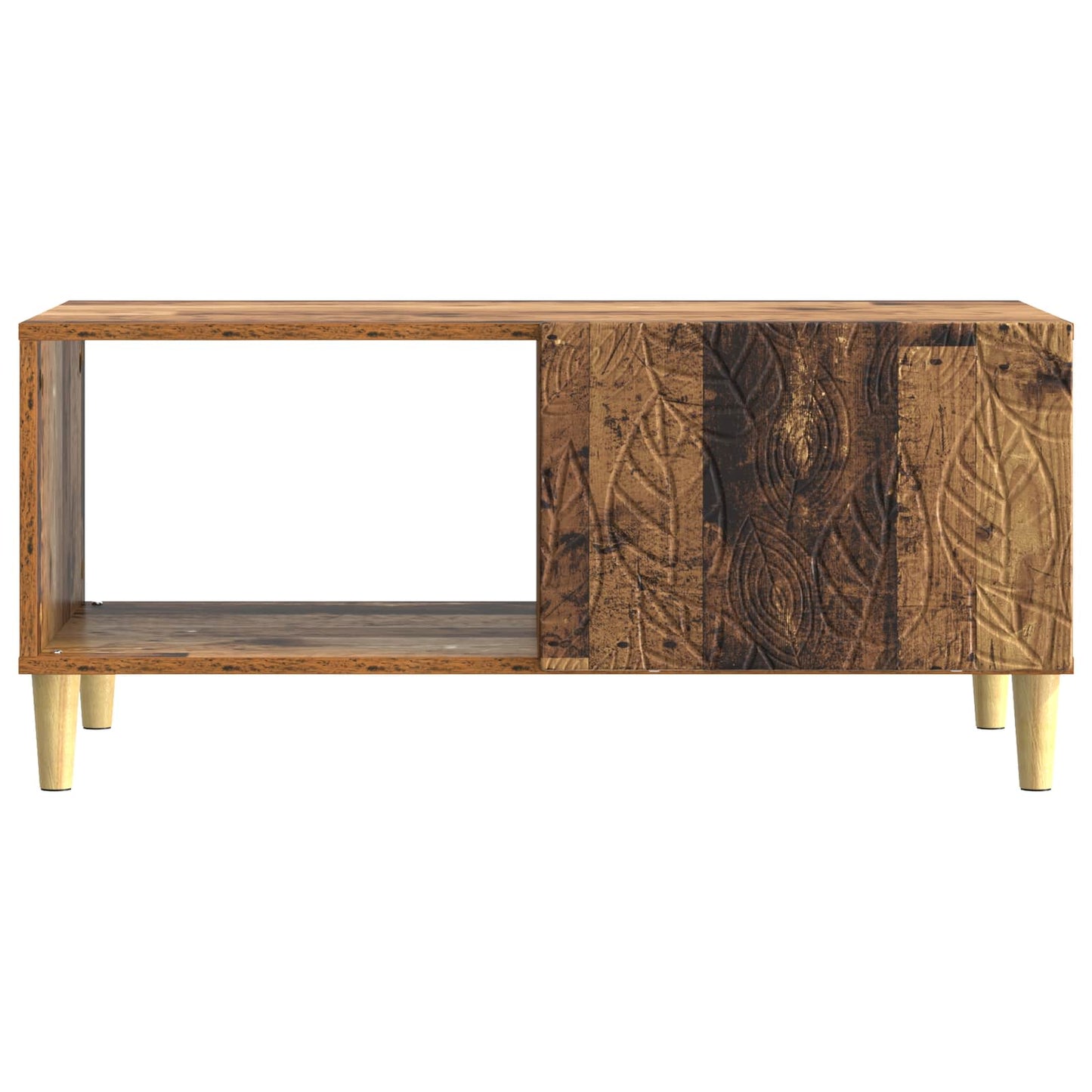 Coffee Table Old Wood 90 x 50 x 40 cm Engineered Wood