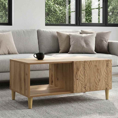 Coffee Table Artisan Oak 90 x 50 x 40 cm Engineered Wood