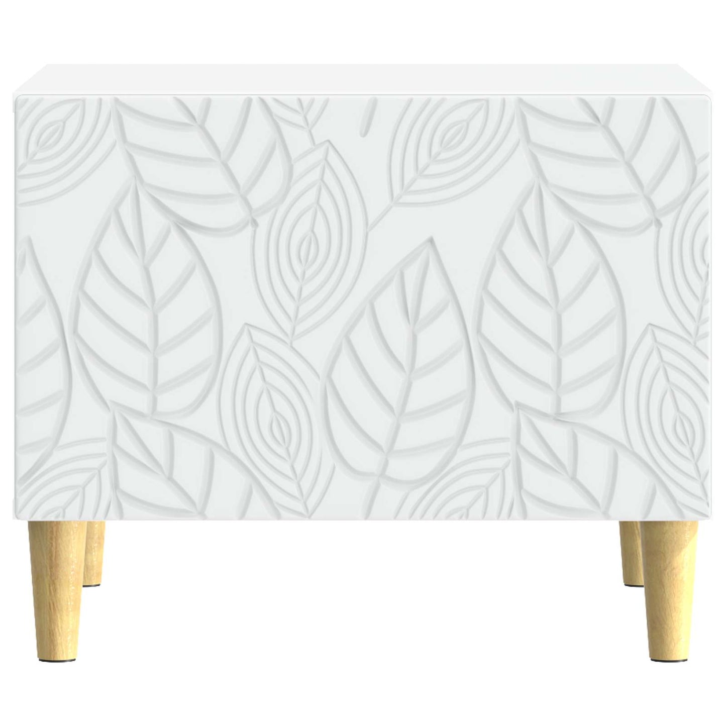 Coffee Table White 50 x 49 x 40 cm Engineered Wood