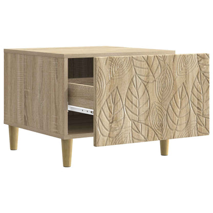 Coffee Table Sonoma Oak 50 x 49 x 40 cm Engineered Wood