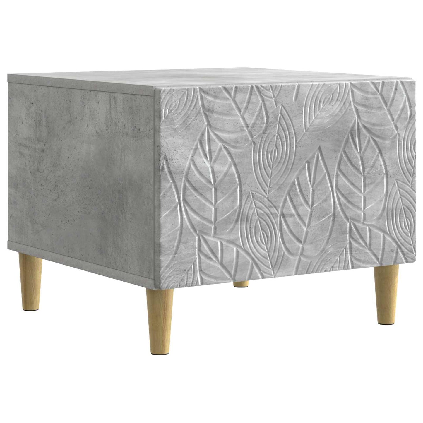 Coffee Table Concrete Grey 50 x 49 x 40 cm Engineered Wood