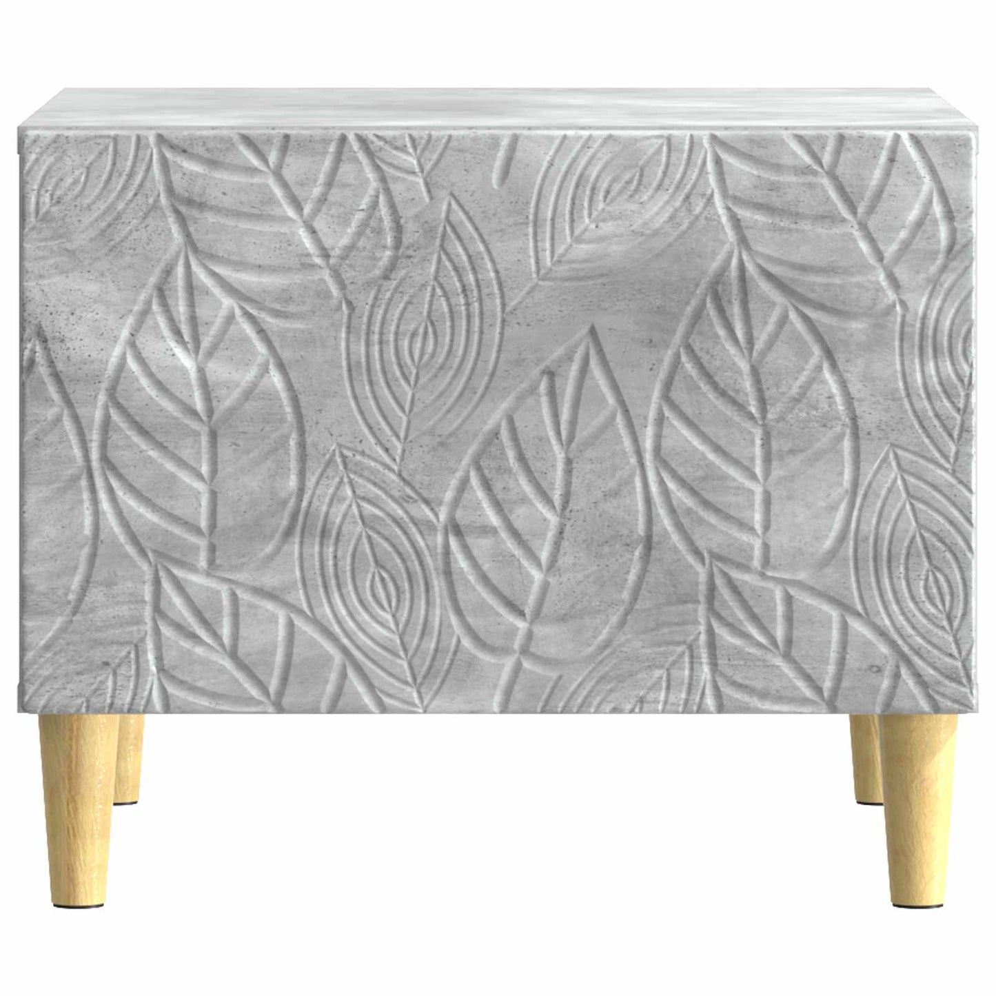 Coffee Table Concrete Grey 50 x 49 x 40 cm Engineered Wood