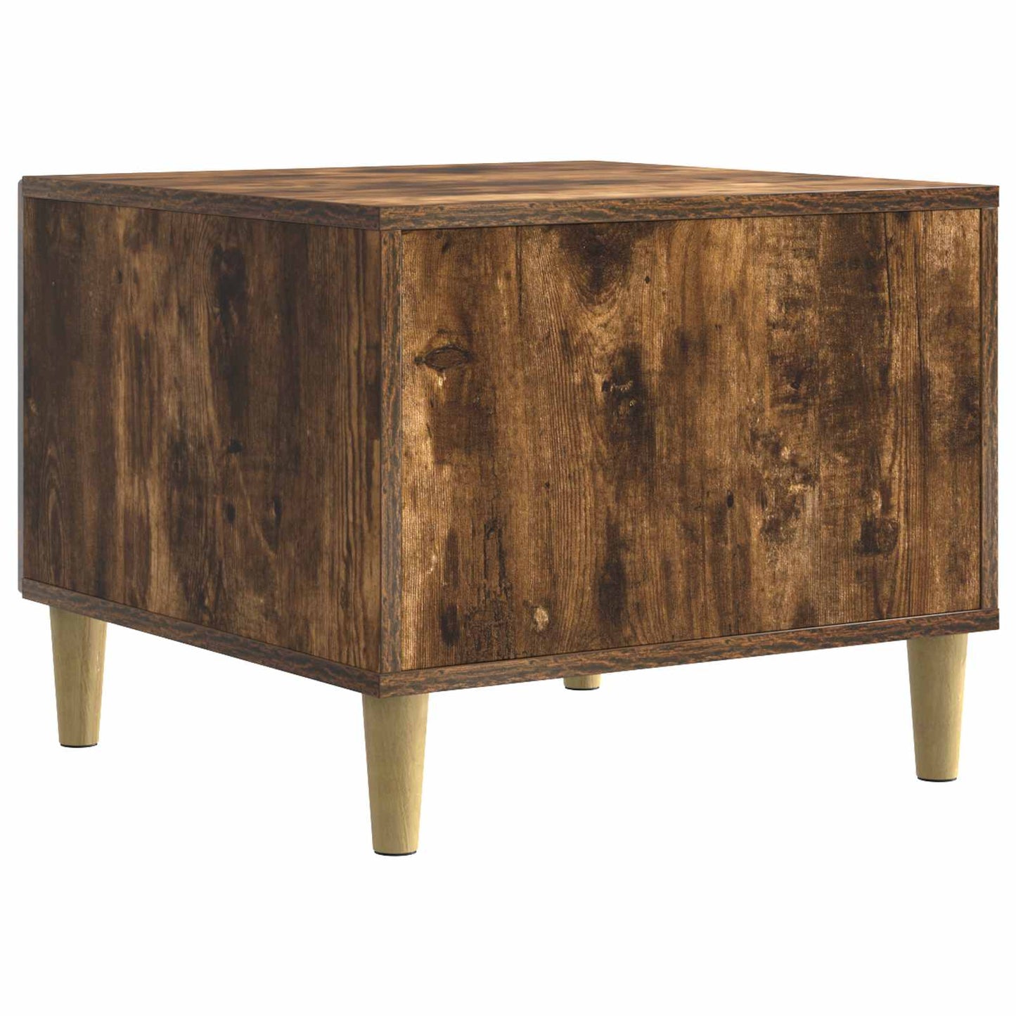 Coffee Table Smoked Oak 50 x 49 x 40 cm Engineered Wood