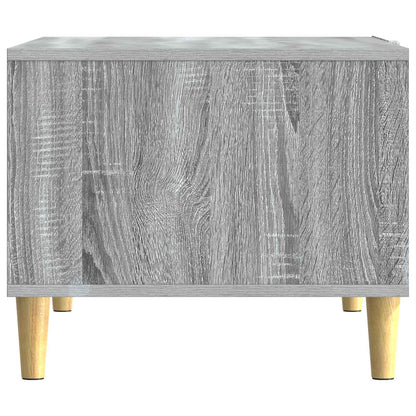 Coffee Table Grey Sonoma 50 x 49 x 40 cm Engineered Wood