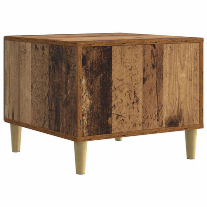 Coffee Table Old Wood 50 x 49 x 40 cm Engineered Wood