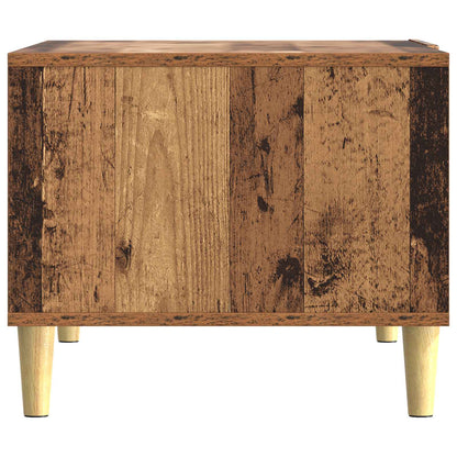 Coffee Table Old Wood 50 x 49 x 40 cm Engineered Wood