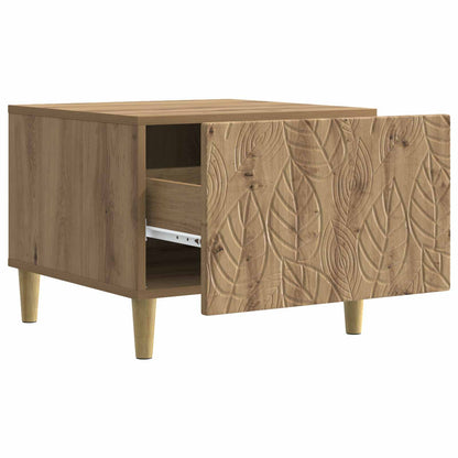 Coffee Table Artisan Oak 50 x 49 x 40 cm Engineered Wood