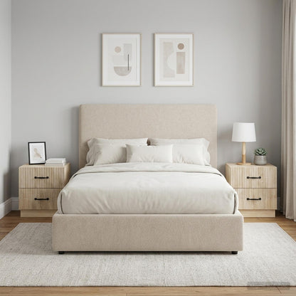 Bedside Cabinet 2 pcs Sonoma Oak 43 x 34.5 x 44.5 cm