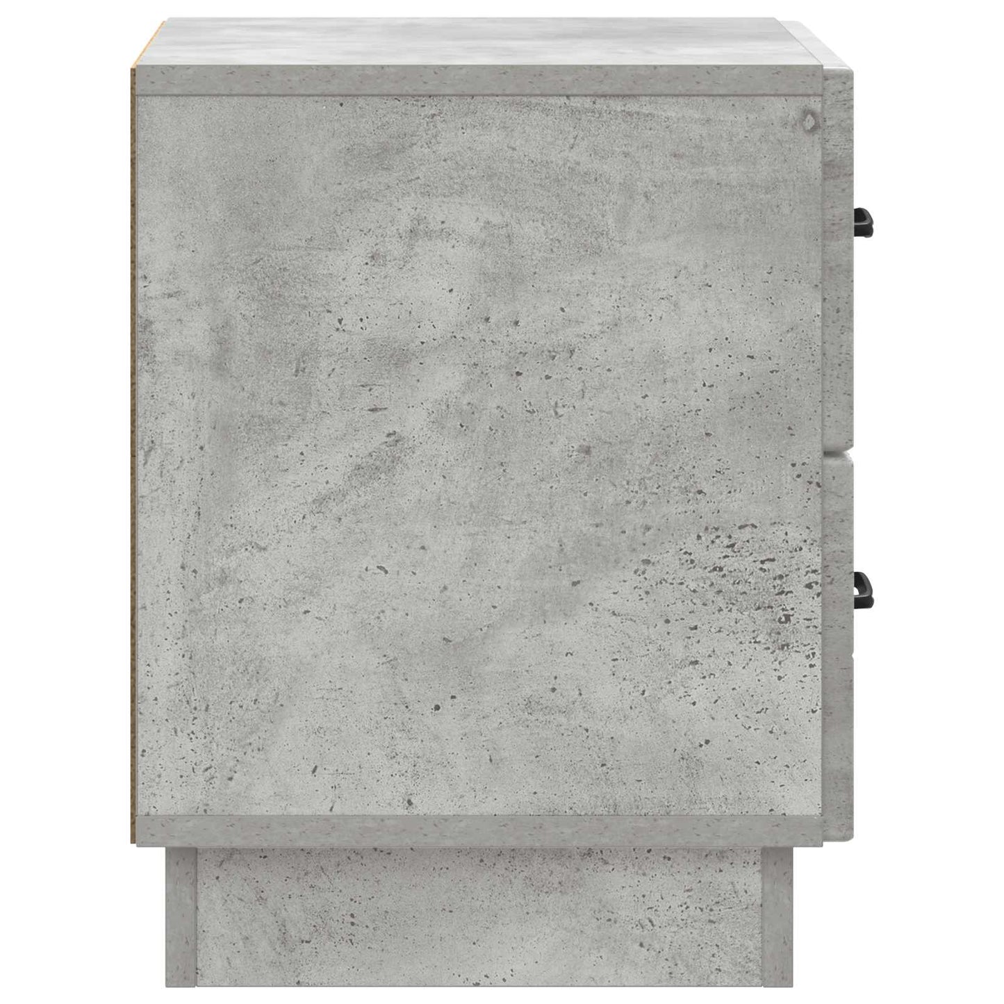 Bedside Cabinet with Drawer Concrete Grey 43 x 34.5 x 44.5 cm