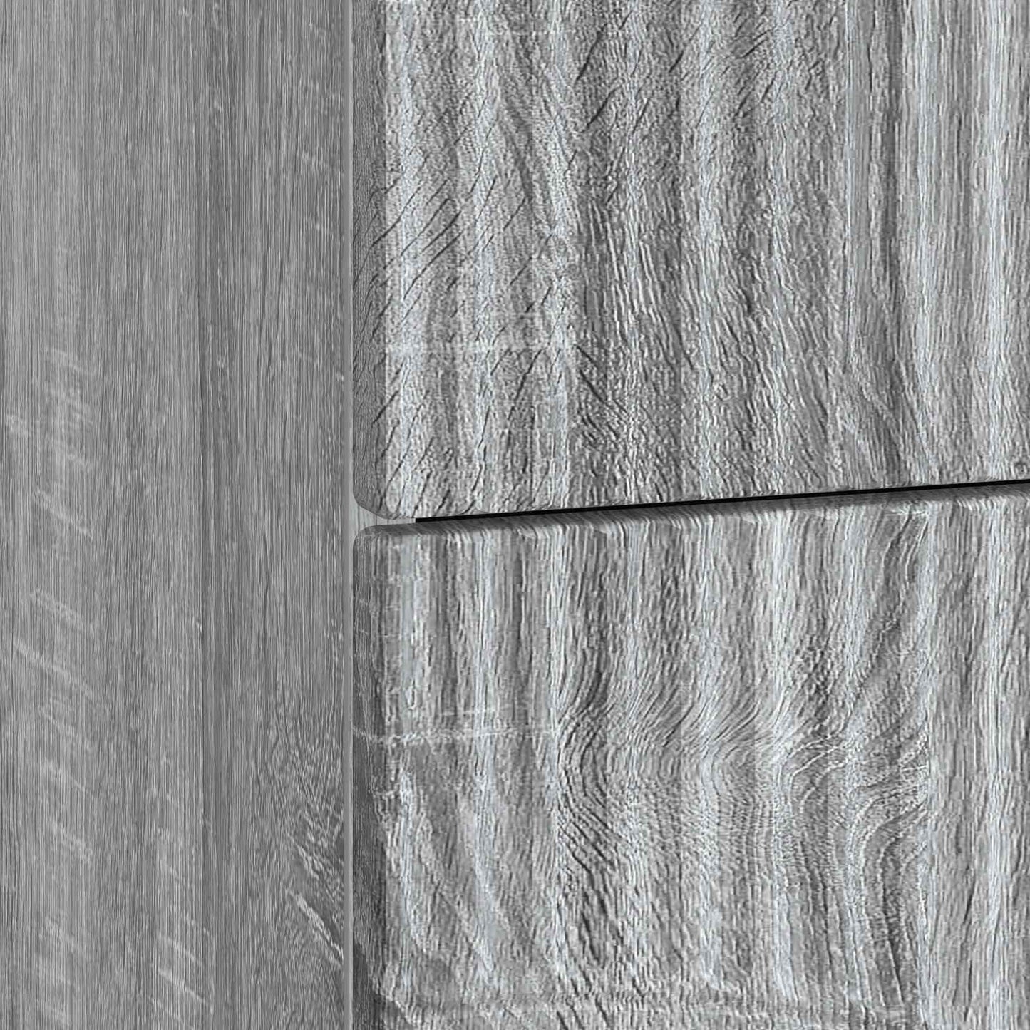 Bedside Cabinet Grey Sonoma 43 x 34.5 x 44.5 cm Engineered Wood