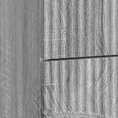 Bedside Cabinet Grey Sonoma 43 x 34.5 x 44.5 cm Engineered Wood