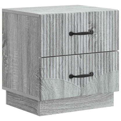 Bedside Cabinet Grey Sonoma 43 x 34.5 x 44.5 cm Engineered Wood