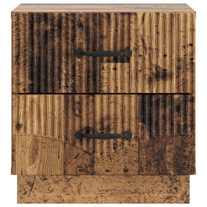 Bedside Cabinet Old Wood 43 x 34.5 x 44.5 cm Engineered Wood