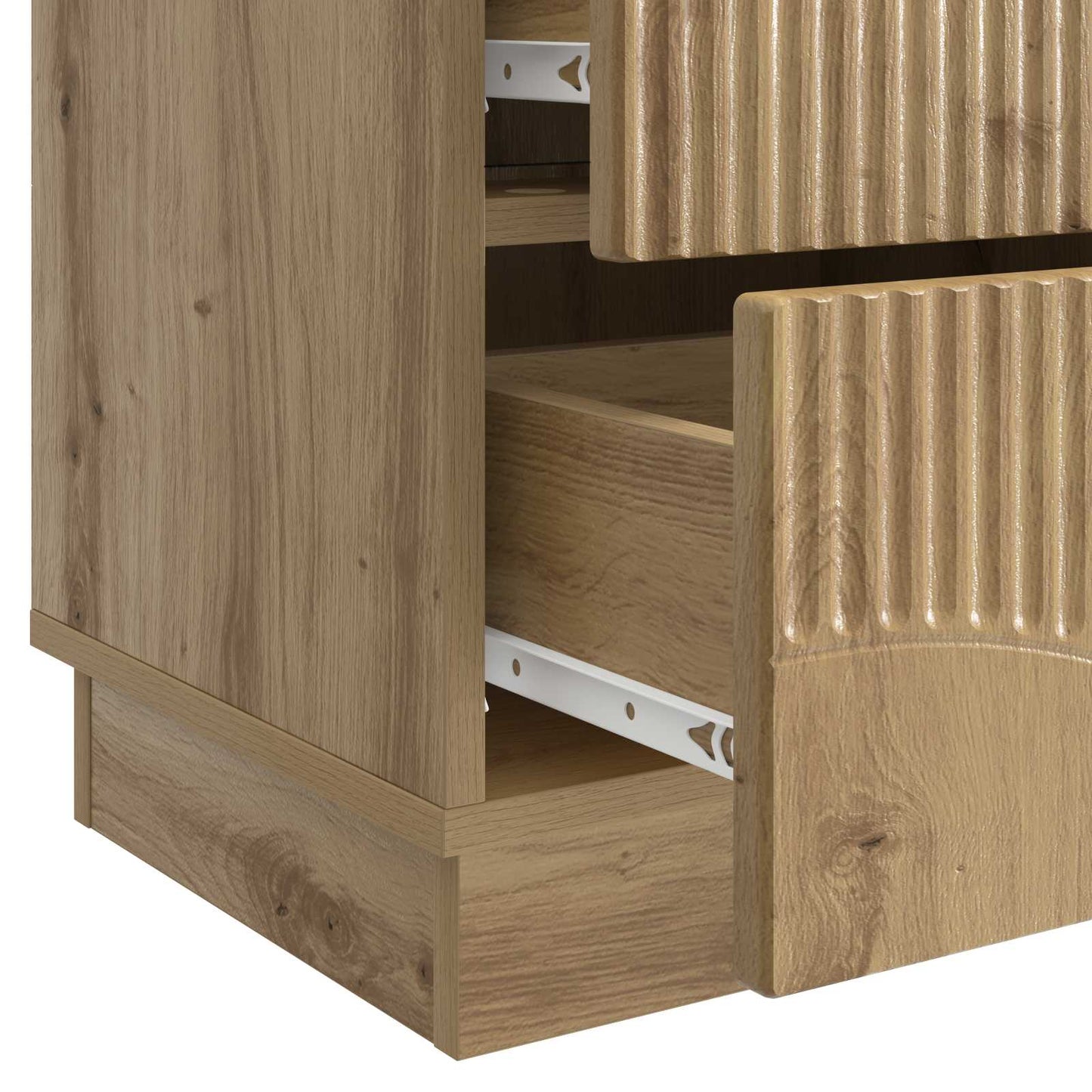 Bedside Cabinet Artisan Oak 43 x 34.5 x 44.5 cm Engineered Wood