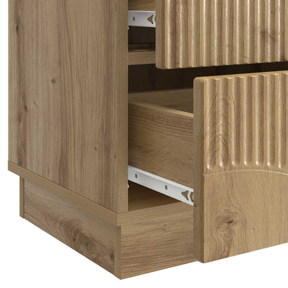 Bedside Cabinet Artisan Oak 43 x 34.5 x 44.5 cm Engineered Wood