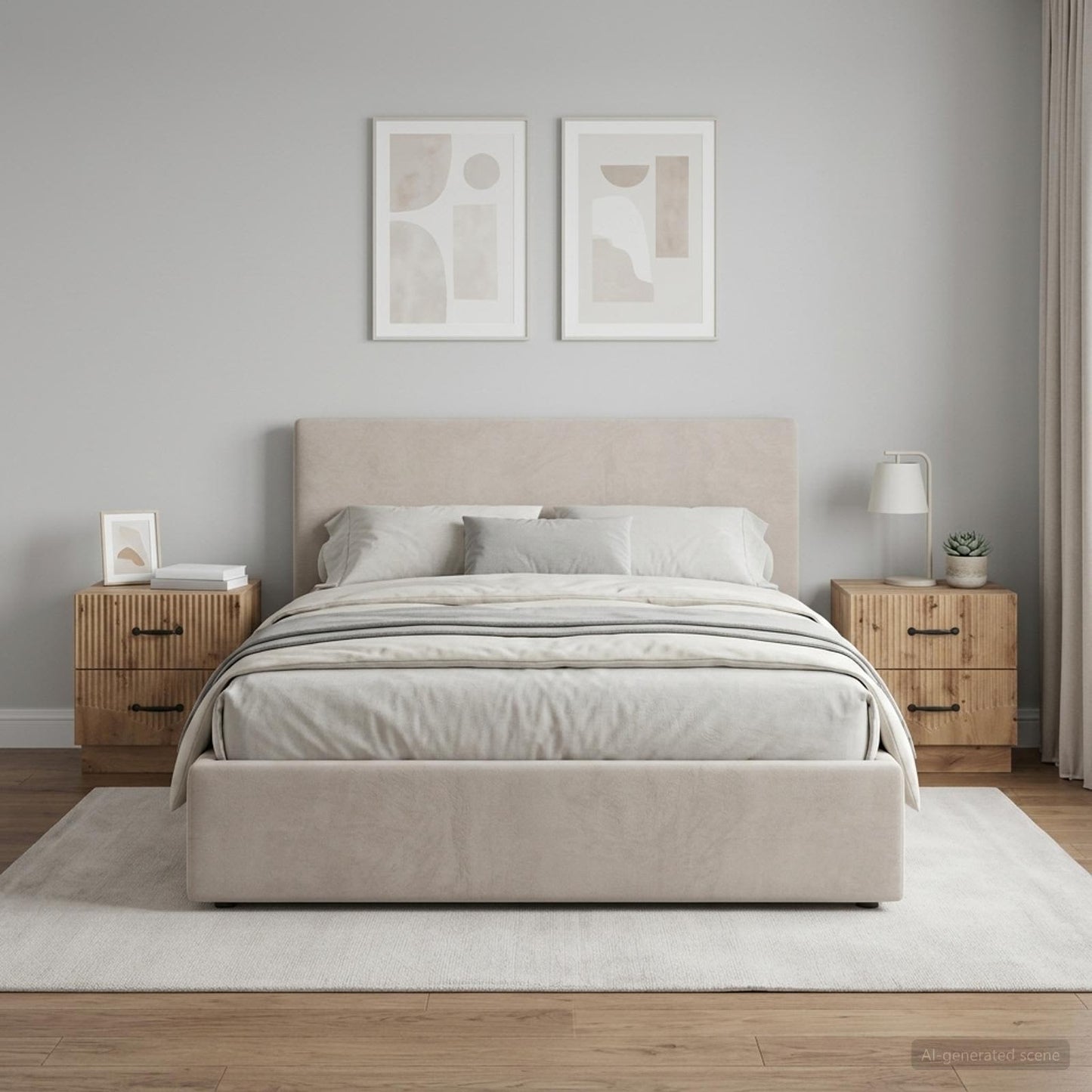 Bedside Cabinet 2 pcs Artisan Oak 43 x 34.5 x 44.5 cm