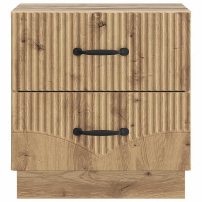 Bedside Cabinet 2 pcs Artisan Oak 43 x 34.5 x 44.5 cm