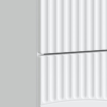 Bedside Cabinet White 62 x 34.5 x 44.5 cm Engineered Wood