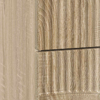 Bedside Cabinet Sonoma Oak 62 x 34.5 x 44.5 cm Engineered Wood