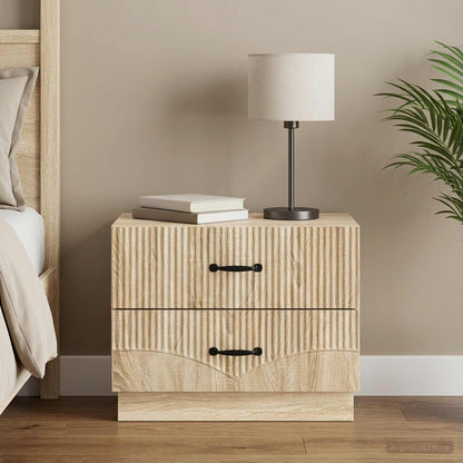 Bedside Cabinet Sonoma Oak 62 x 34.5 x 44.5 cm Engineered Wood