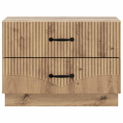 Bedside Cabinet Artisan Oak 62 x 34.5 x 44.5 cm Engineered Wood