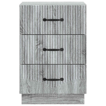 Bedside Cabinet Grey Sonoma 43 x 41 x 63.5 cm Engineered Wood