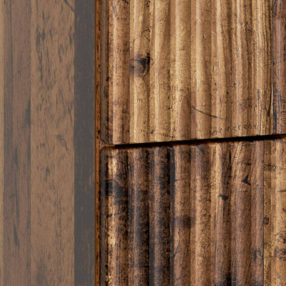 Bedside Cabinet Old Wood 43 x 41 x 63.5 cm Engineered Wood