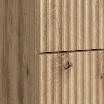 Bedside Cabinet Artisan Oak 43 x 41 x 63.5 cm Engineered Wood