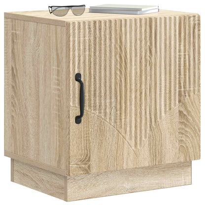 Bedside Table Sonoma Oak 43 x 34.5 x 47 cm Engineered Wood