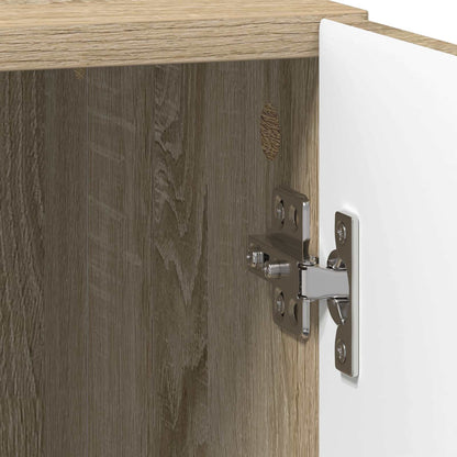 Bedside Table 2 pcs Sonoma Oak 43 x 34.5 x 47 cm