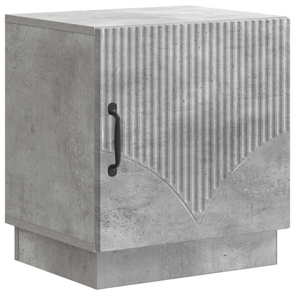 Bedside Table Concerte Grey 43 x 34.5 x 47 cm Engineered Wood