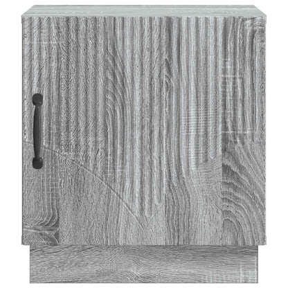Bedside Table 2 pcs Grey Sonoma 43 x 34.5 x 47 cm