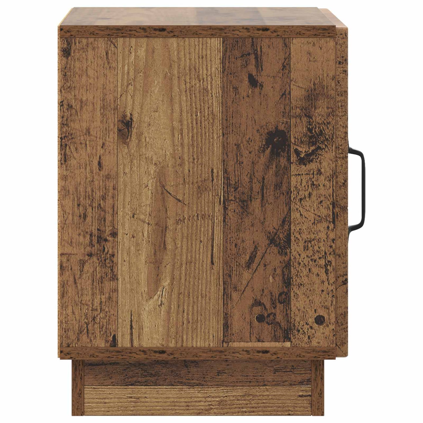 Bedside Table 2 pcs Old Wood 43 x 34.5 x 47 cm Engineered Wood