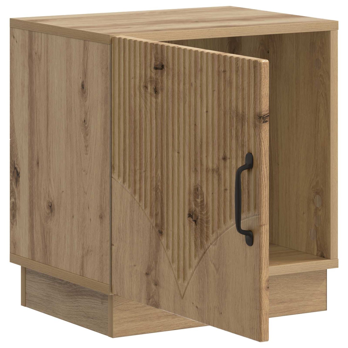 Bedside Table 2 pcs Artisian Oak 43 x 34.5 x 47 cm