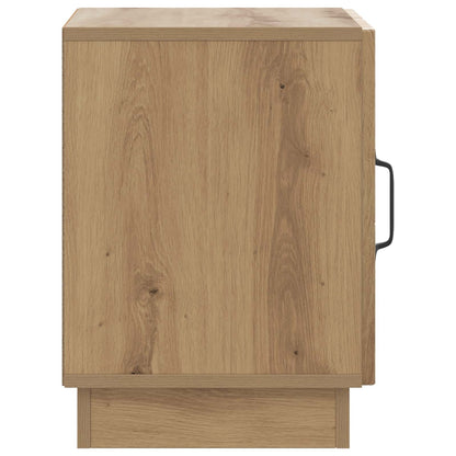 Bedside Table 2 pcs Artisian Oak 43 x 34.5 x 47 cm